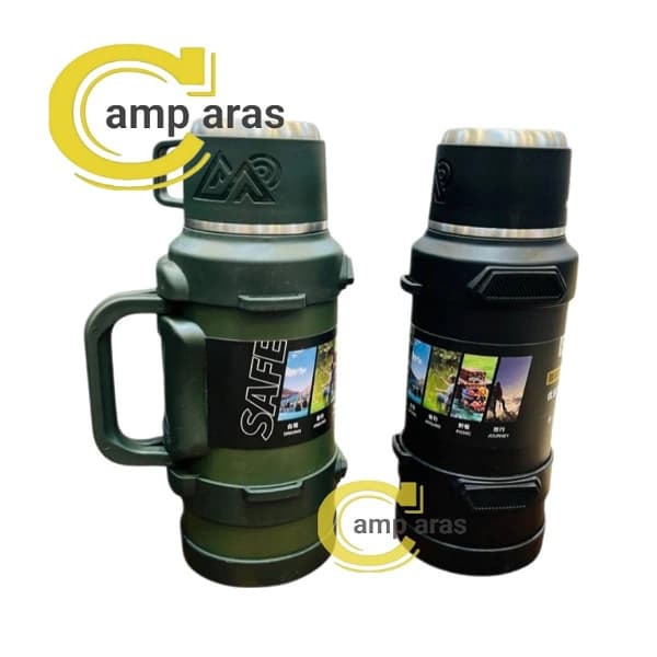 فلاسک وکیوم 3200 میلی لیتر سیف SAFE SUS 316 دوجداره — تصویر ۵