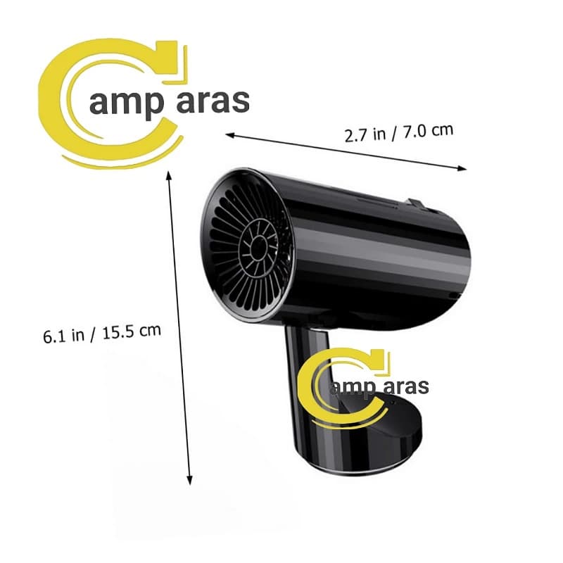 هیتر و پنکه فندکی خودرو HEATER FAN MJ509E 12V — تصویر ۶