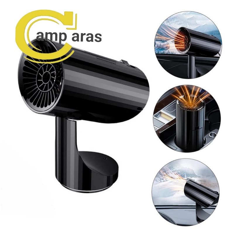هیتر و پنکه فندکی خودرو HEATER FAN MJ509E 12V — تصویر ۳