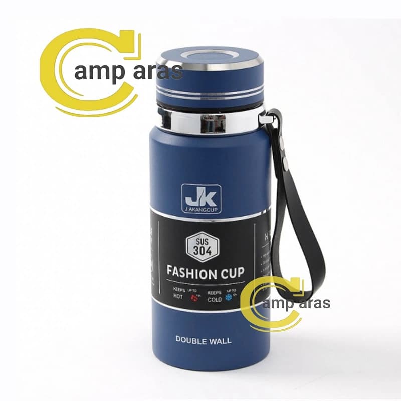 فلاسک دوجداره جی کی 600 میلی لیتر استیل JK 304SUS اورجینال — تصویر ۱۰