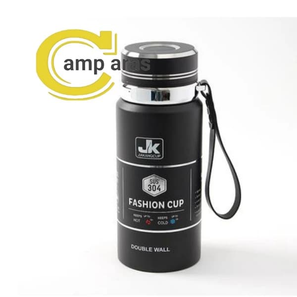 فلاسک دوجداره جی کی 600 میلی لیتر استیل JK 304SUS اورجینال — تصویر ۳