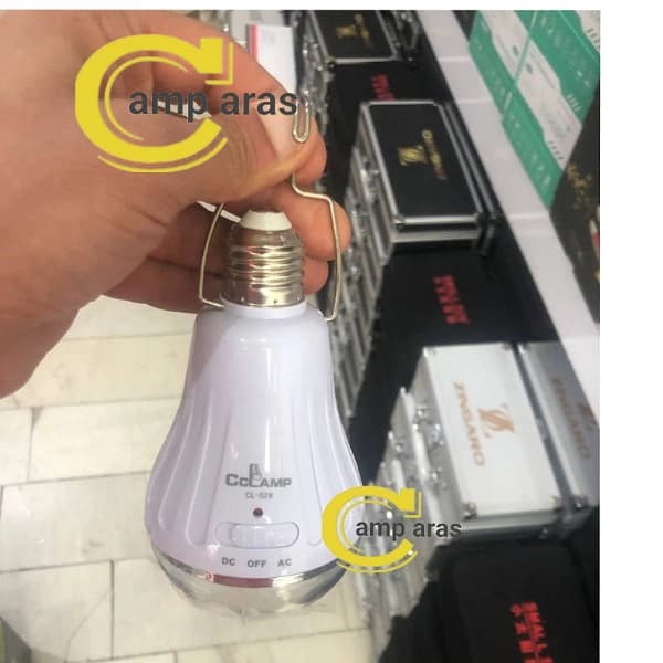 لامپ شارژی LED سرپیچی 10وات CCLAMP CL-029 AC-DC — تصویر ۹