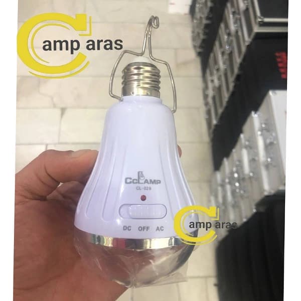 لامپ شارژی LED سرپیچی 10وات CCLAMP CL-029 AC-DC — تصویر ۵