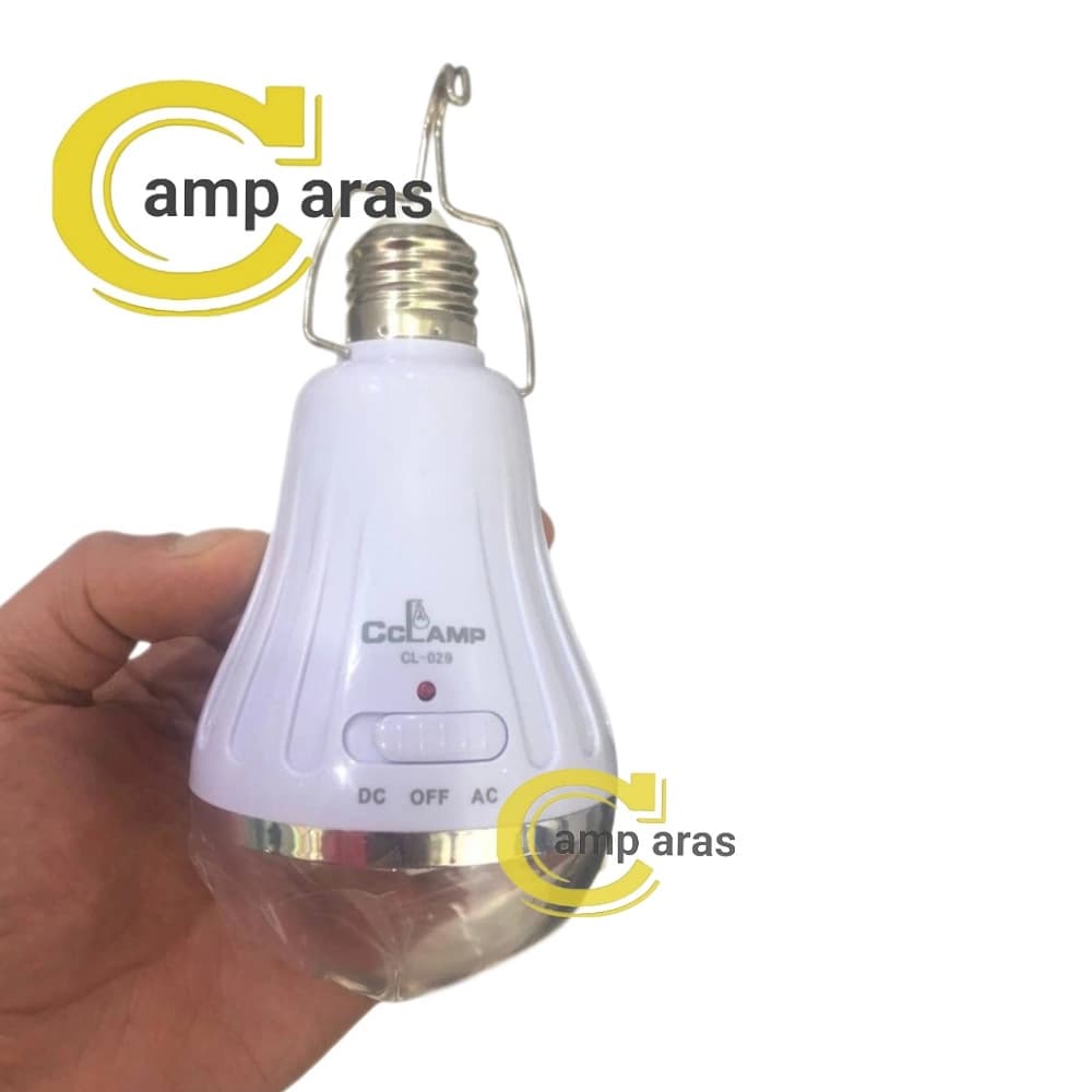 لامپ شارژی LED سرپیچی 10وات CCLAMP CL-029 AC-DC — تصویر ۲
