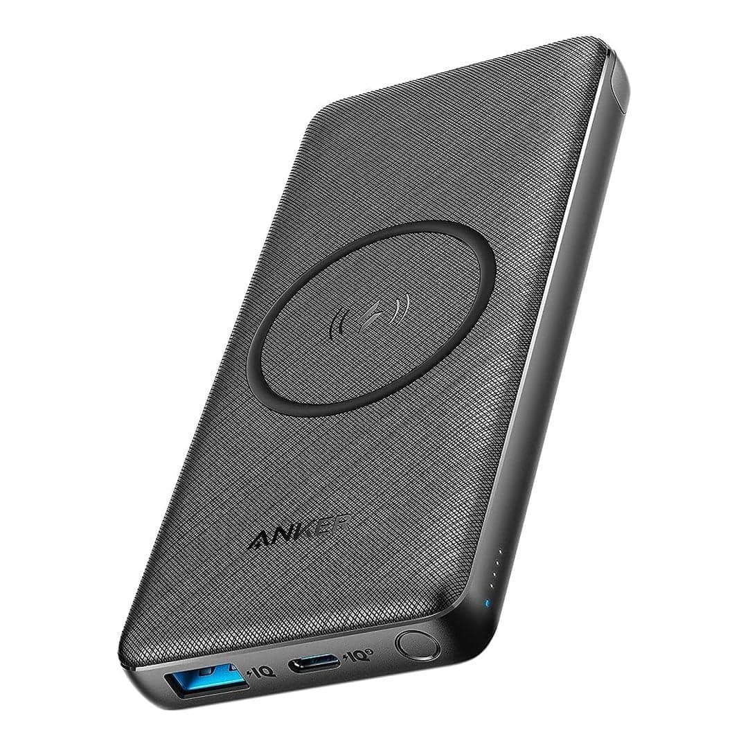 پاوربانک بی سیم انکر PowerCore III 10K A1617 ظرفیت 10000 میلی‌ آمپر ساعت با توان ۱۰ وات