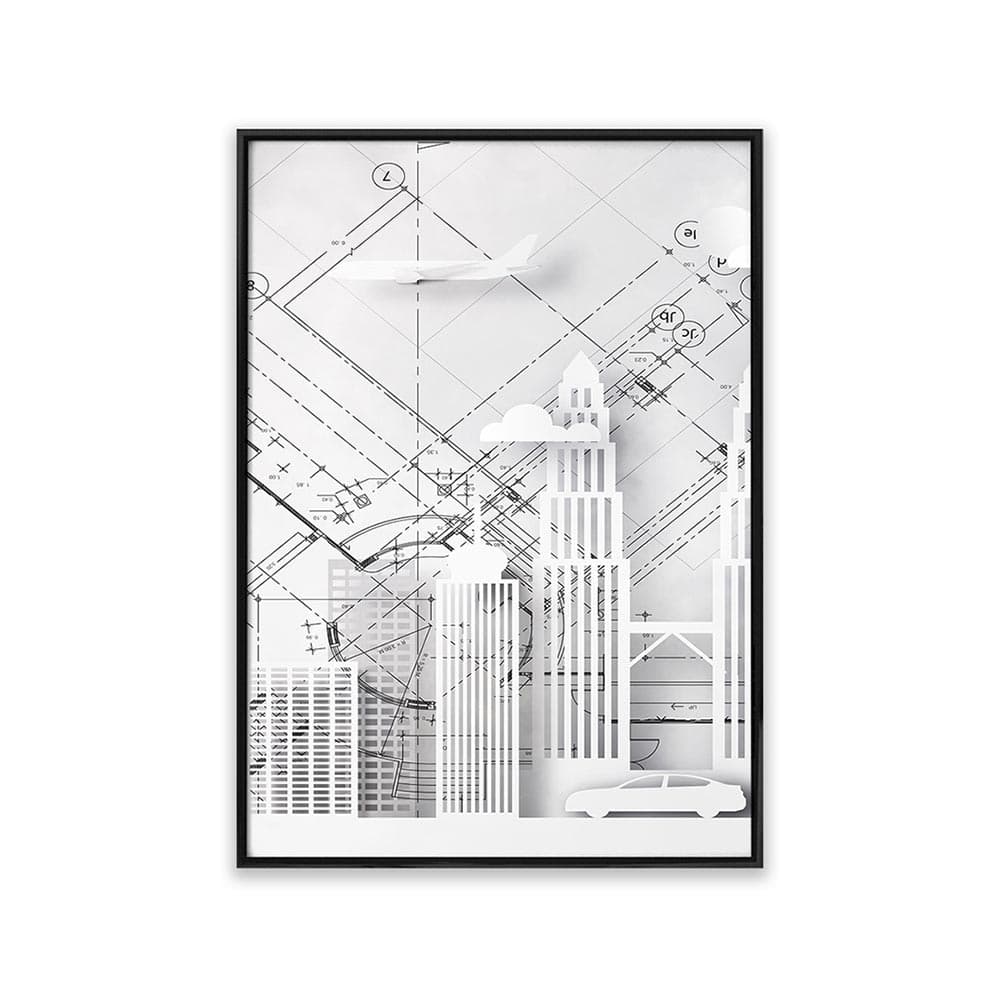 تابلو مهندسی معماری T10267900