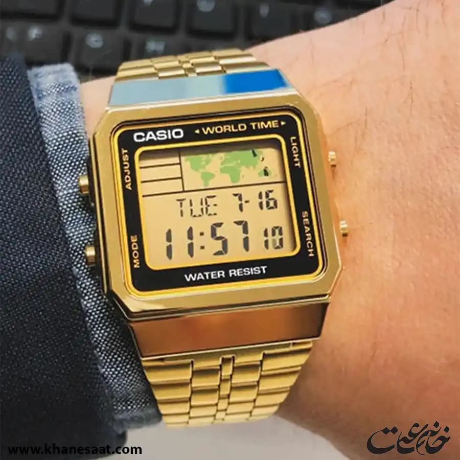 ساعت مچی کاسیو مدل A500WGA-1DF — تصویر ۱۱