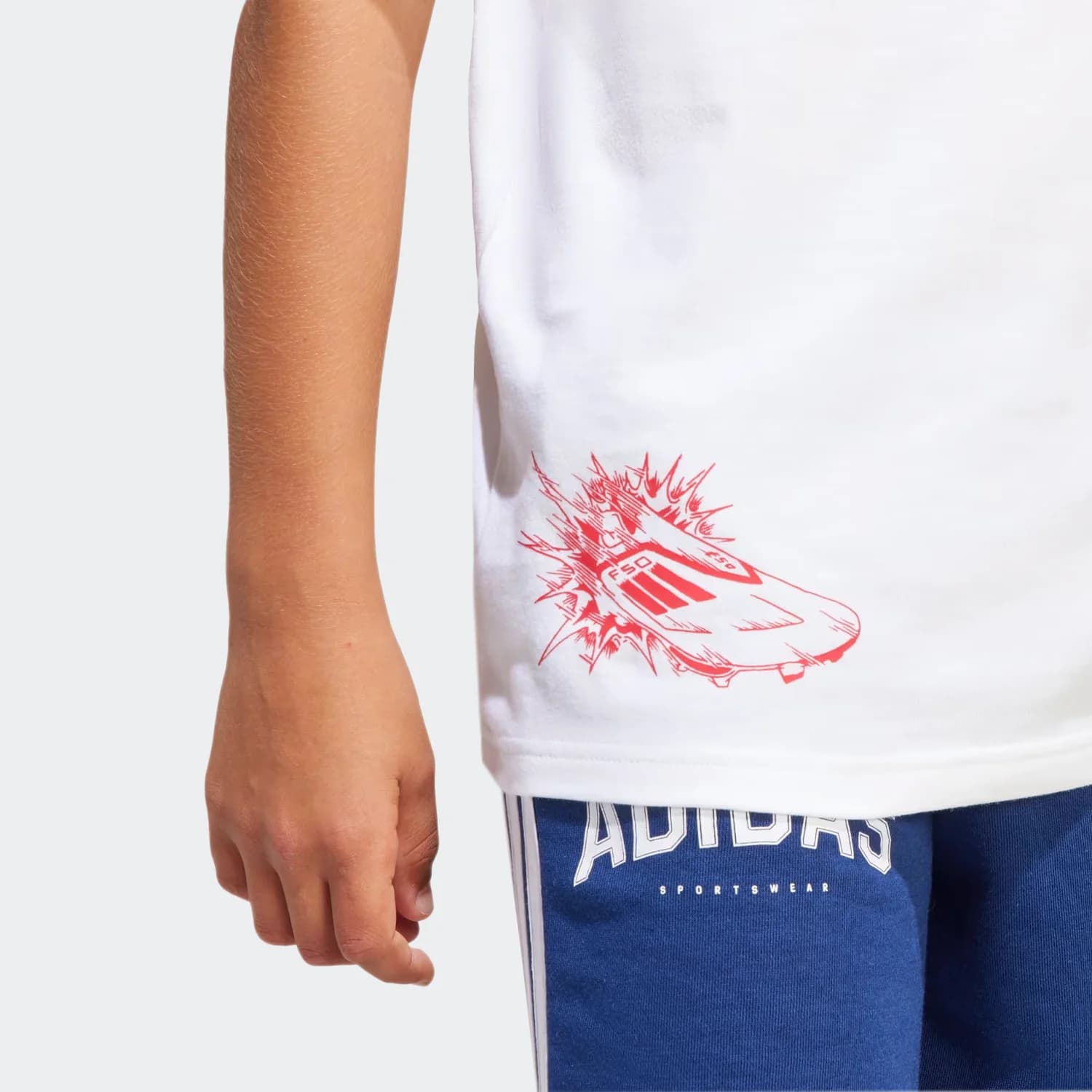 تیشرت بچگانه آدیداس مدل F50 Signature Graphic Kids Printed T-Shirt — تصویر ۵
