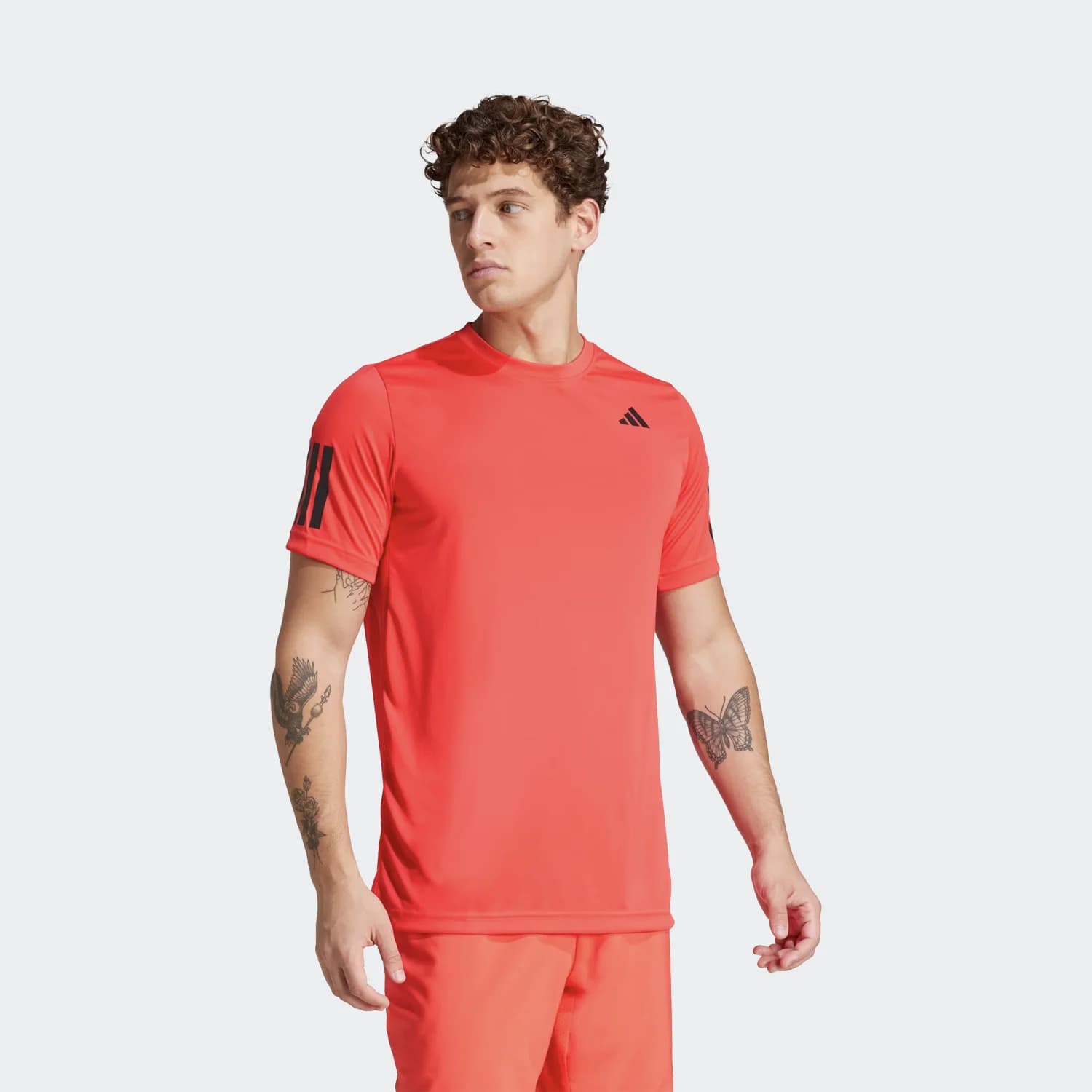 تیشرت مردانه آدیداس مدل Club Tennis Climacool 3-Stripes Tee — تصویر ۳