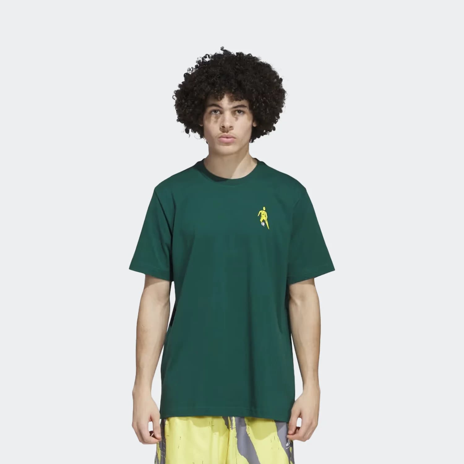 تیشرت مردانه آدیداس مدل Hoops for All Graphic Tee — تصویر ۳