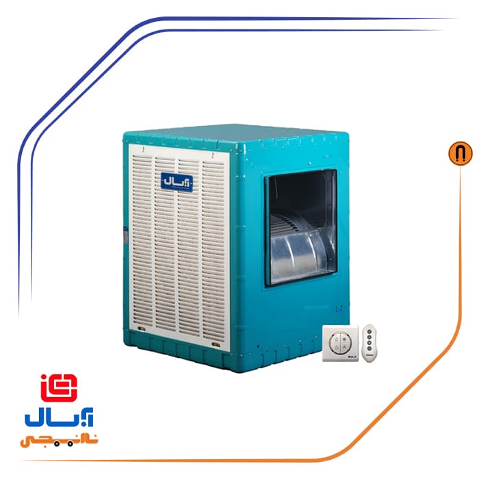 کولر آبی 7000 پشت بامی برند آبسال مدل AC70R (دارای ترموستات – پوشالی )