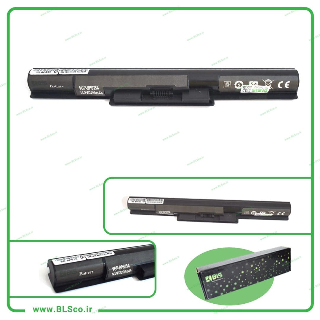 باتری لپ تاپ سونی Sony VGP-BPS35