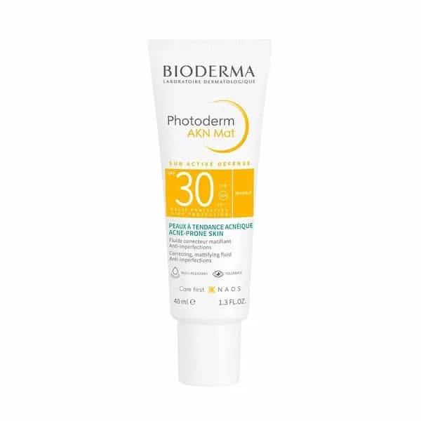 کرم ضدآفتاب ضد جوش فتودرم آکنه مت بایودرما Bioderma Photoderm Matifying Fluid AKN Mat Spf30 40ml — تصویر ۱۲