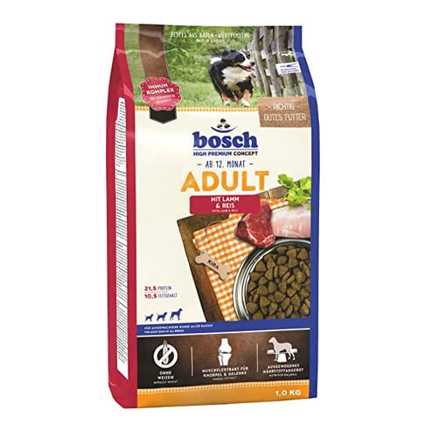 غذای خشک سگ با طعم بره و برنج بوش – Bosch Adult Lamm Reis