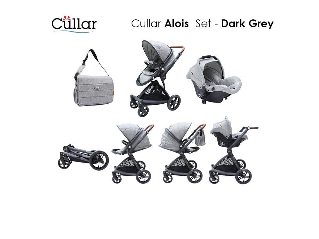 سرویس کالسکه کولار آلویس Cullar Alois خاکستری — تصویر ۱۱