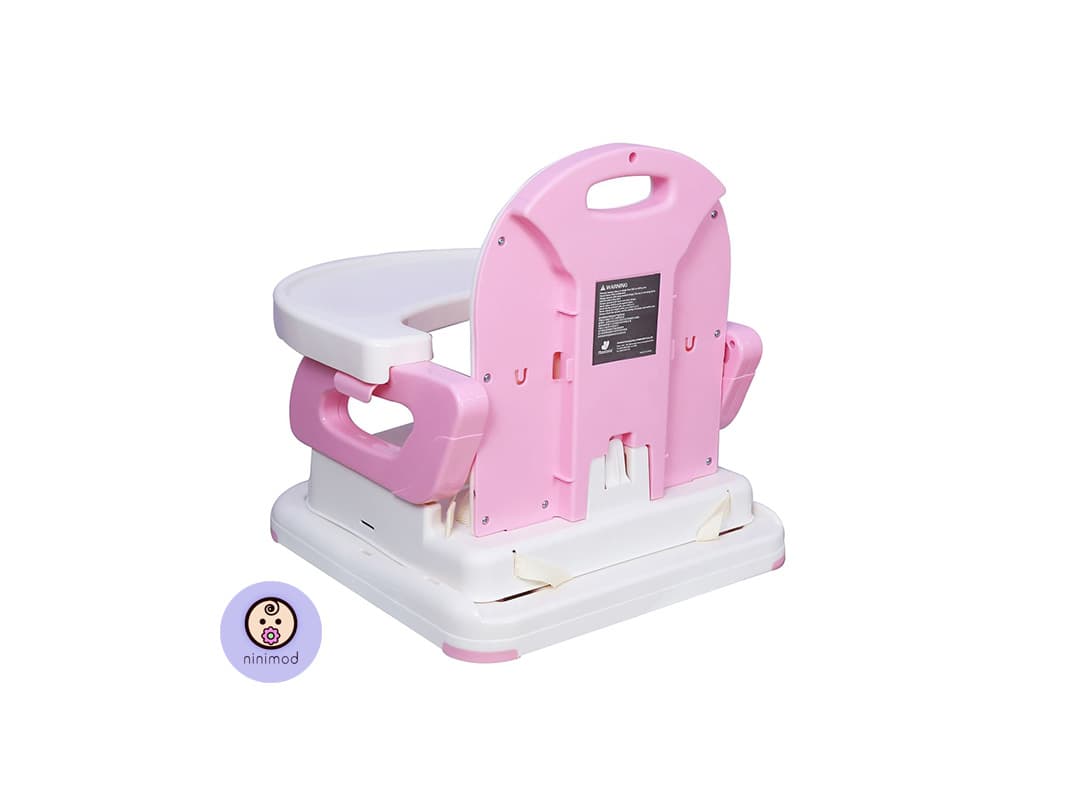 صندلی غذای ماستلا Booster To Toddler رنگ صورتی — تصویر ۷