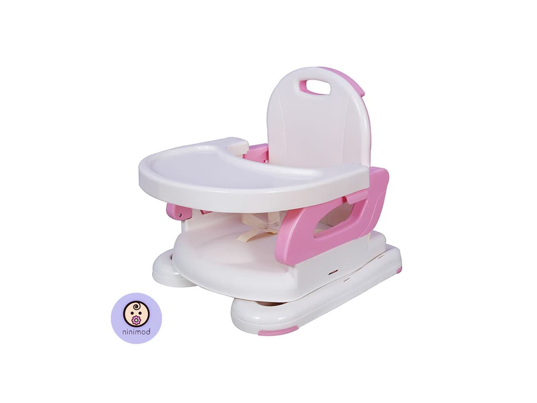 صندلی غذای ماستلا Booster To Toddler رنگ صورتی — تصویر ۵