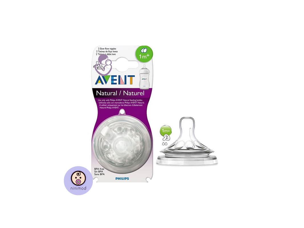 سر شیشه نچرال دو قطره ای Avent