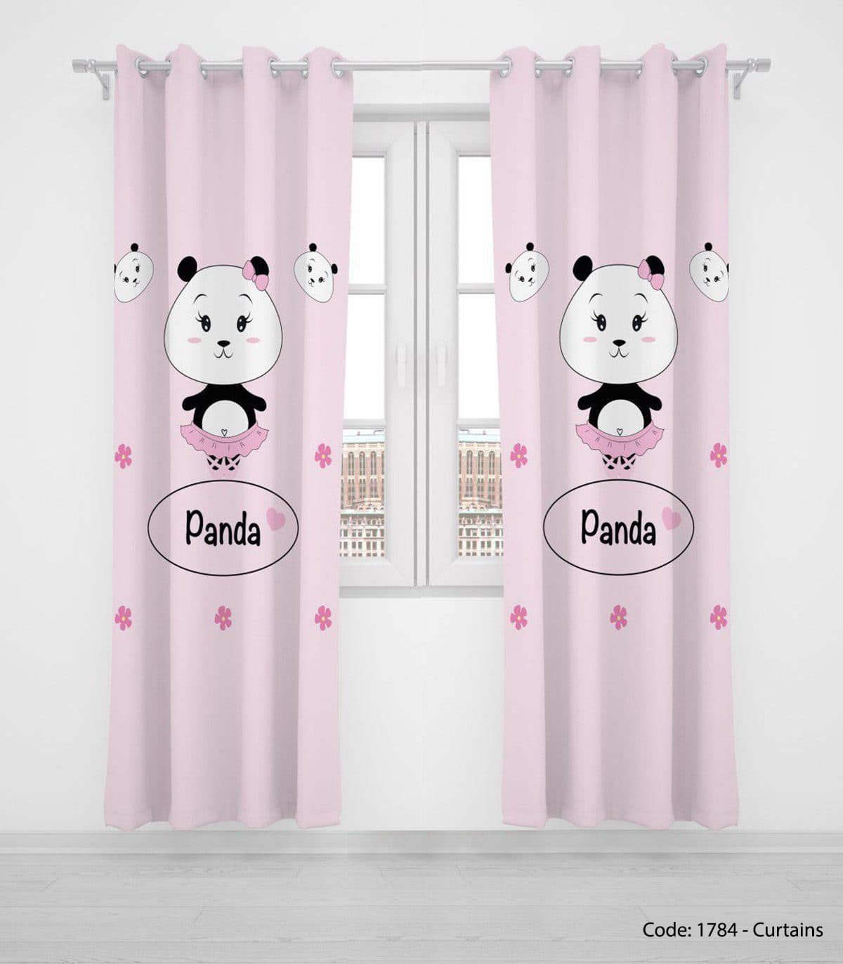 پرده پانچی مخصوص اتاق سیسمونی مدل PANDA