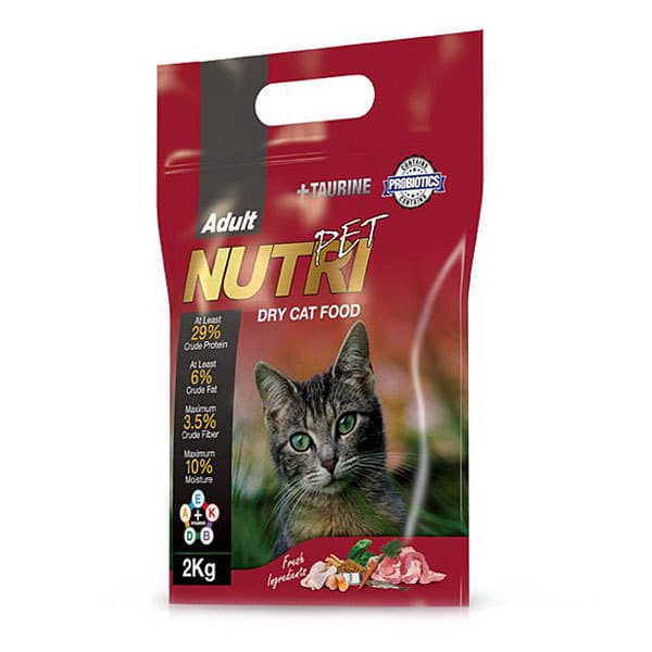 غذای گربه با 29% پروتئین نوتری پت – NUTRI Pet Adult Cat