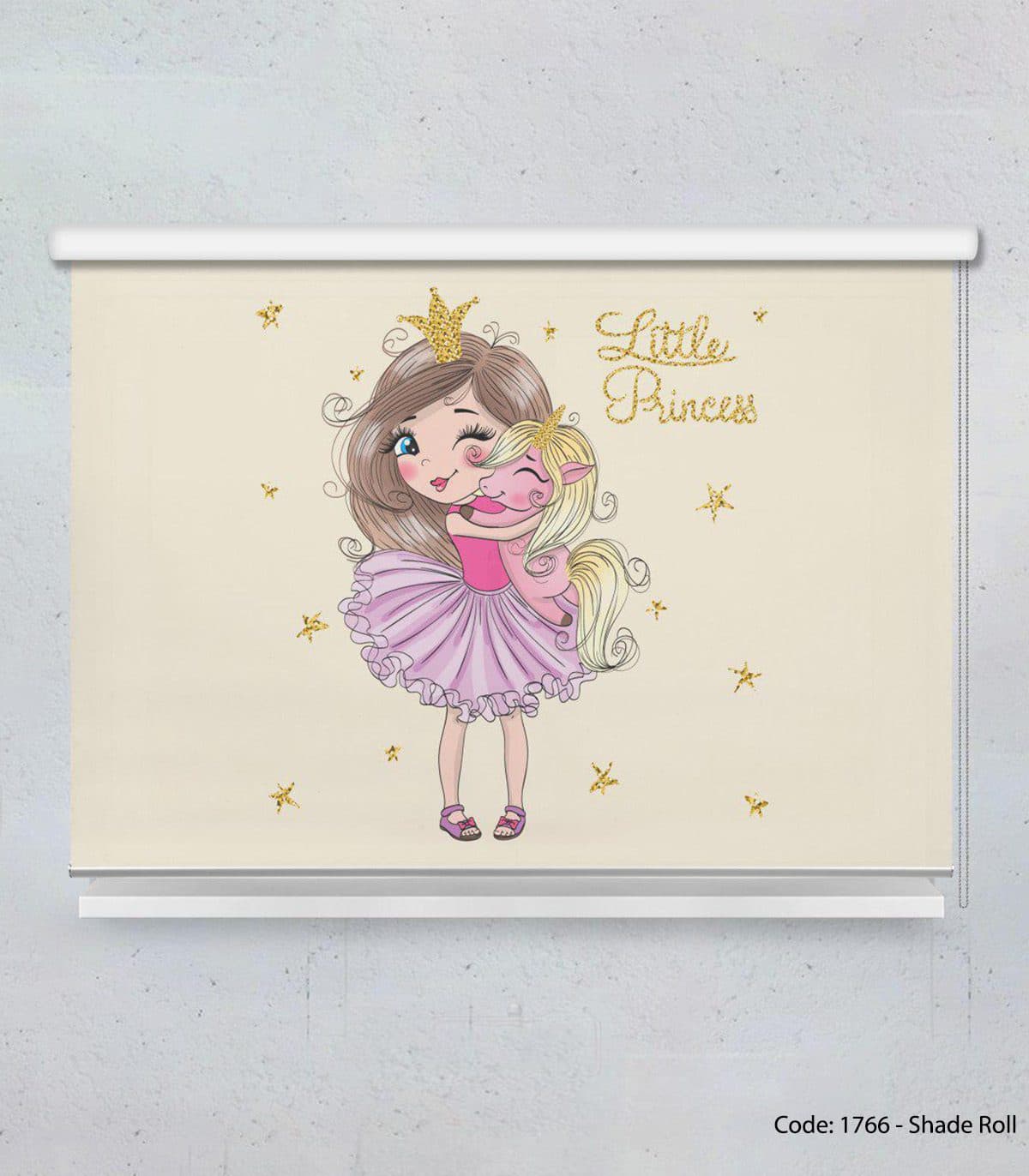 پرده شیدرول دخترانه مدل LOVELY PRINCESS
