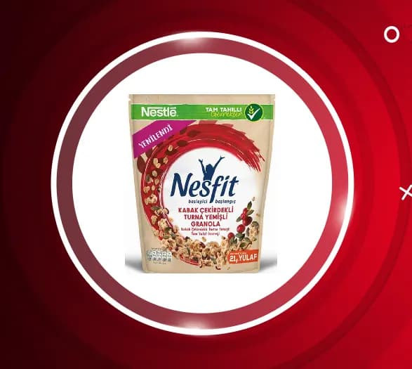 گرانولا فیتنس نستله Nestle Fitness مدل Cranberry & Seeds — تصویر ۵