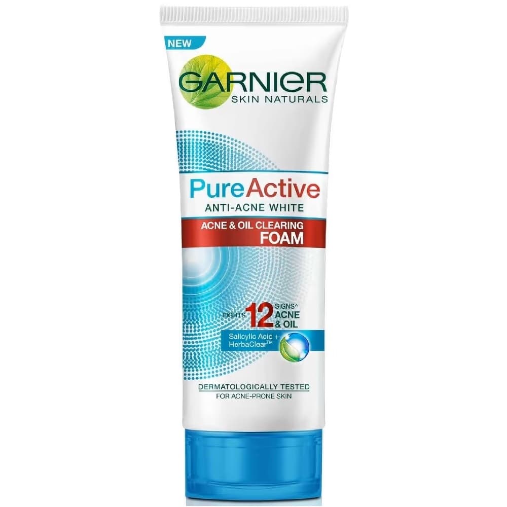 فوم شستشو صورت گارنیر Garnier مدل Pure Active — تصویر ۶