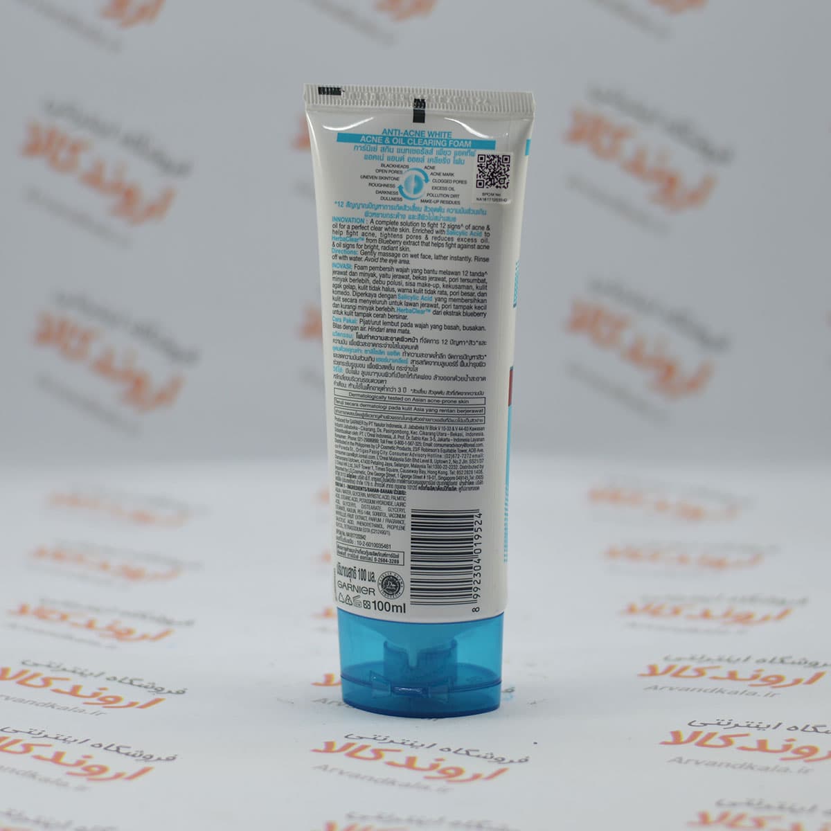 فوم شستشو صورت گارنیر Garnier مدل Pure Active — تصویر ۱۱