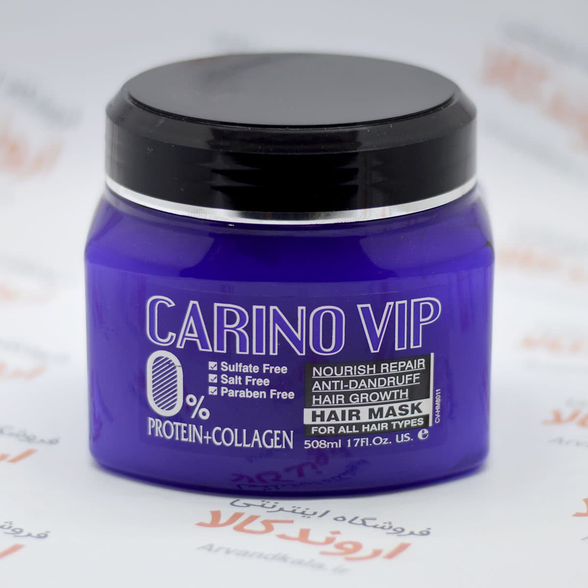 ماسک مو بدون سولفات کارینو وی آی پی Carino Vip مدل Protein