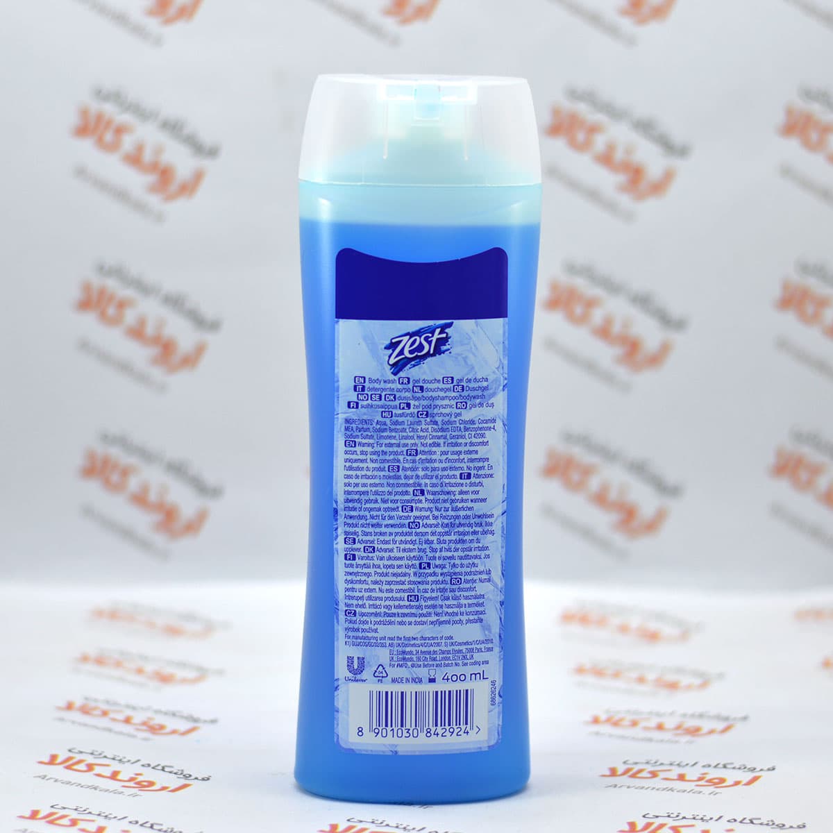 شامپو بدن زست Zest مدل Ice Chill — تصویر ۳