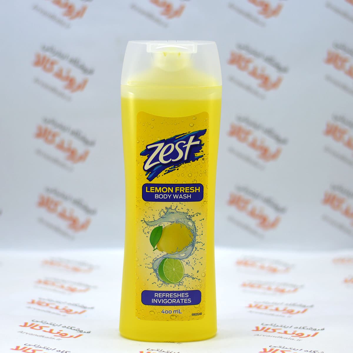 شامپو بدن زست Zest مدل Lemon Fresh — تصویر ۲