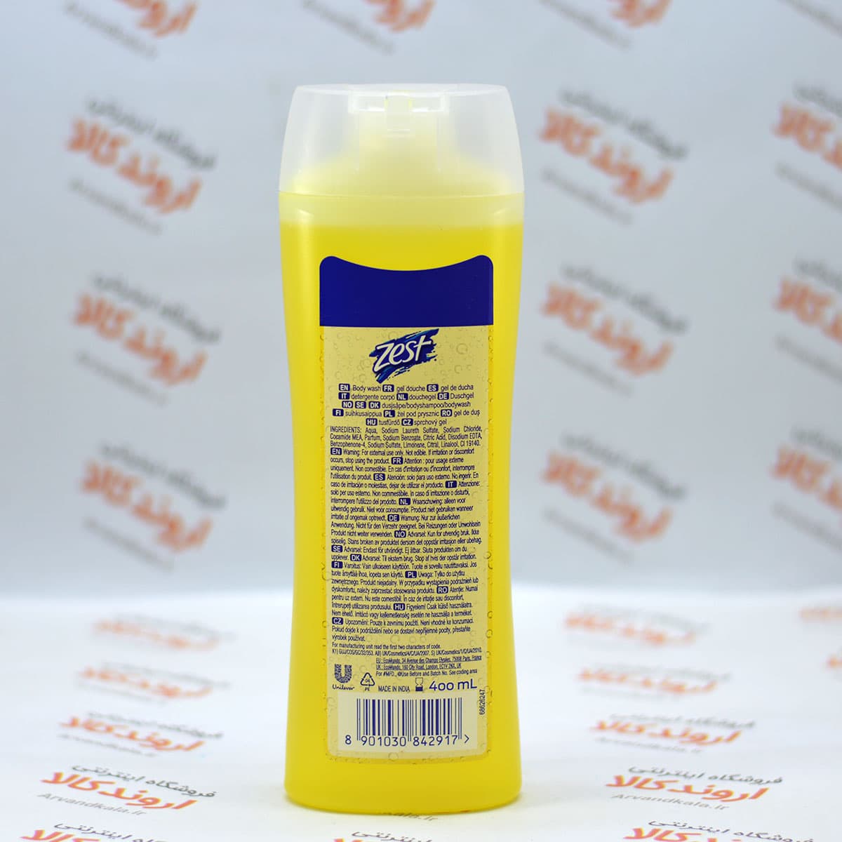 شامپو بدن زست Zest مدل Lemon Fresh — تصویر ۳