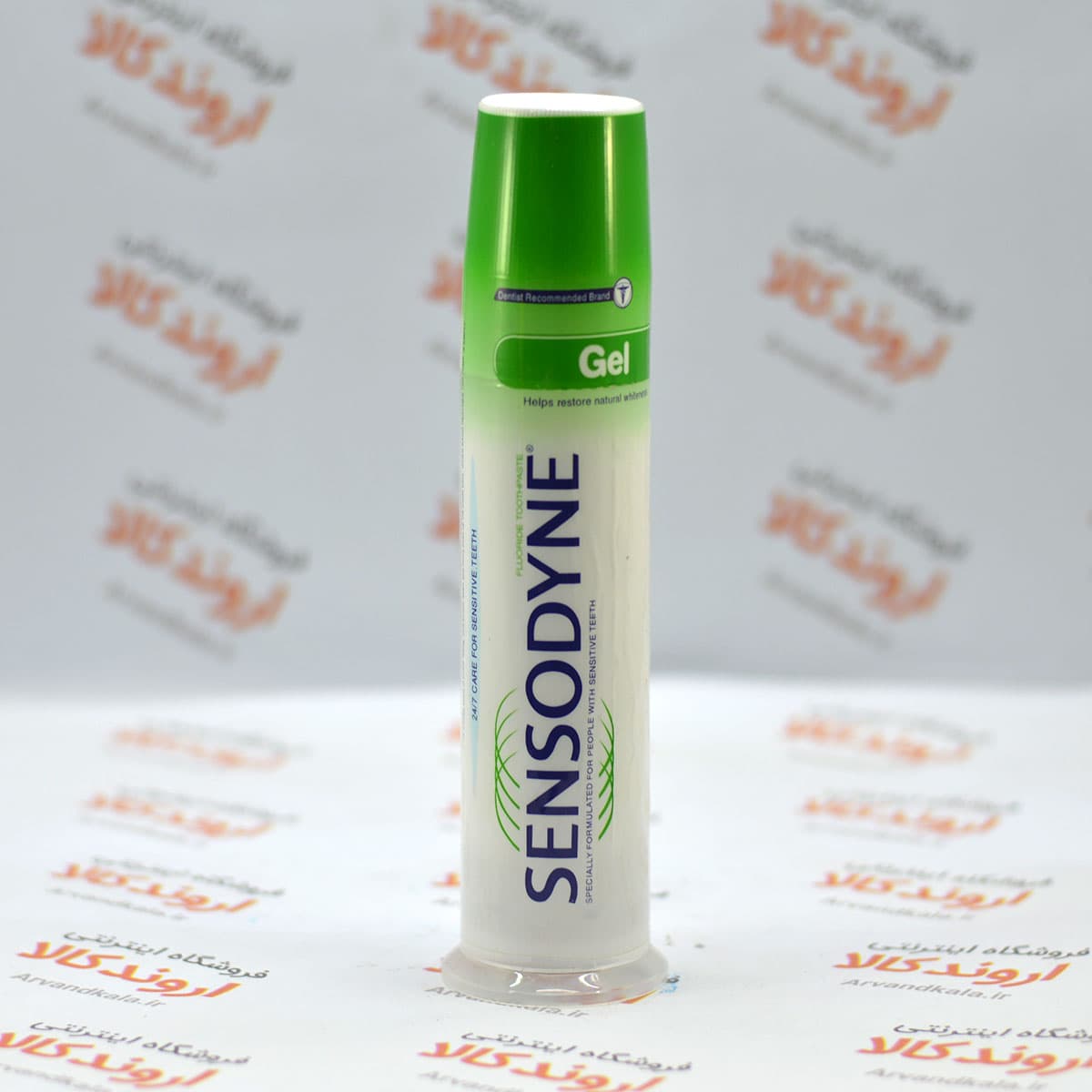 خمیردندان پمپی سنسوداین Sensodyne مدل Gel