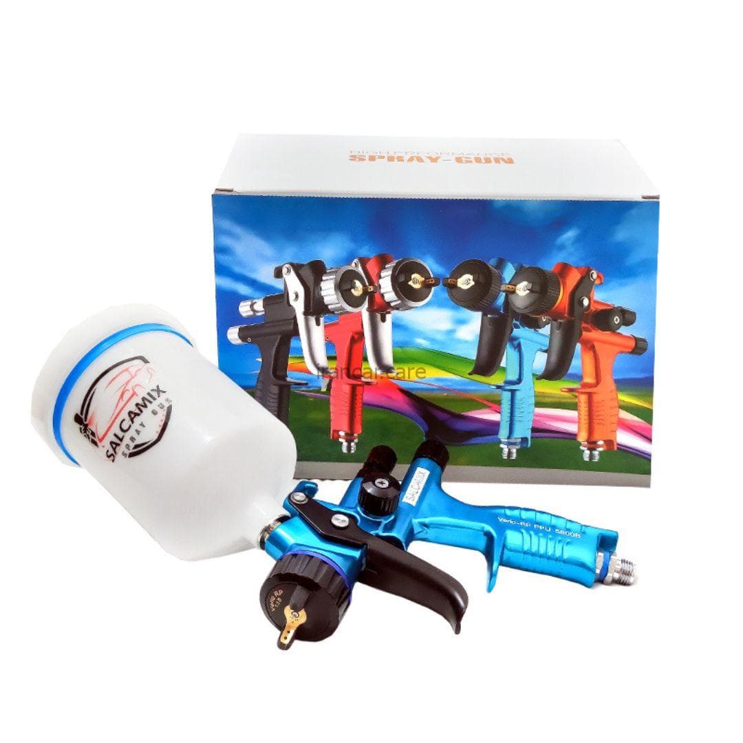 پیستوله رنگ بدنه خودرو 3 تنظیم سالکامیکس Salcamix مدل Spray Gun HB-1004 — تصویر ۲