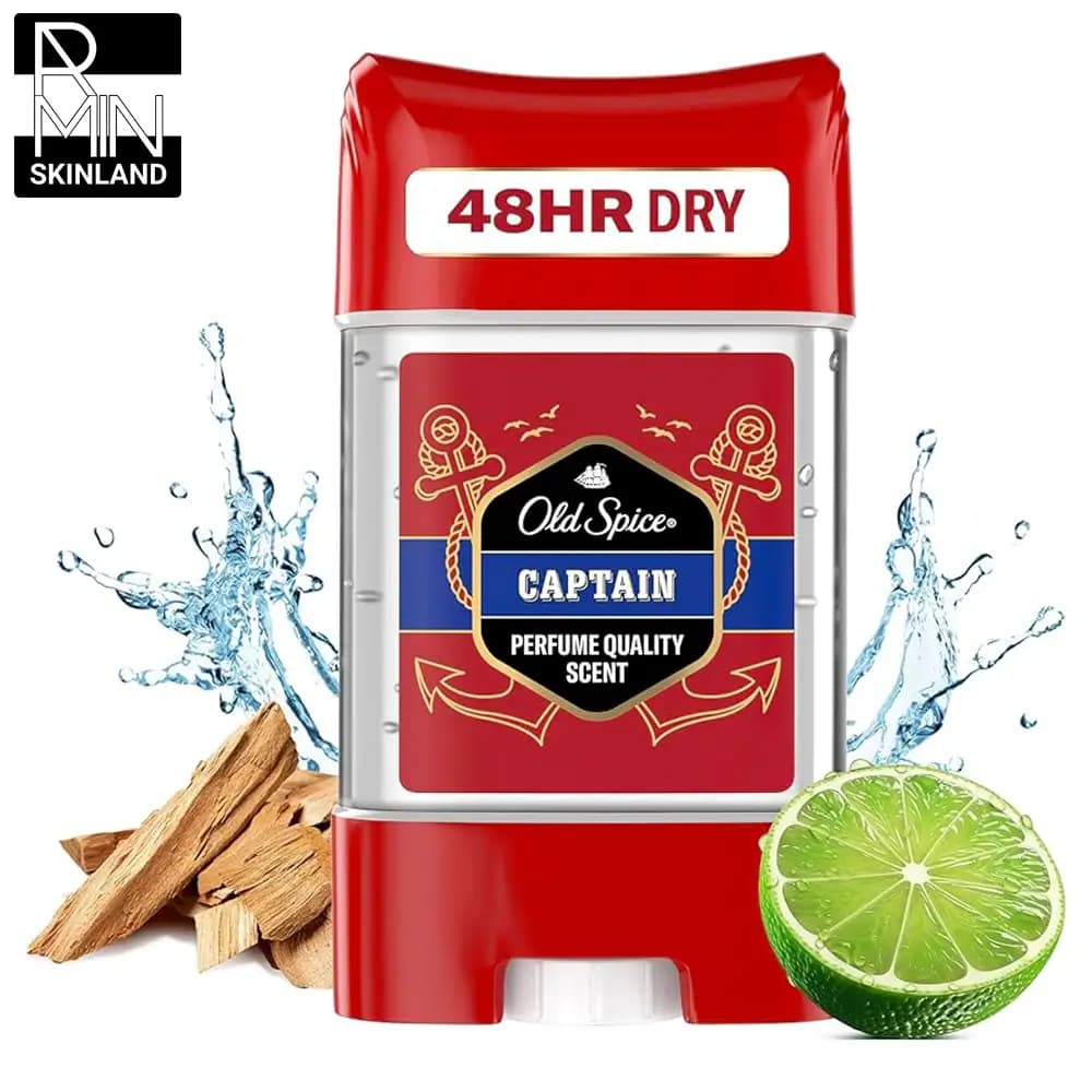 دئودرانت ژله ای اولد اسپایس Old Spice مدل Captain — تصویر ۷