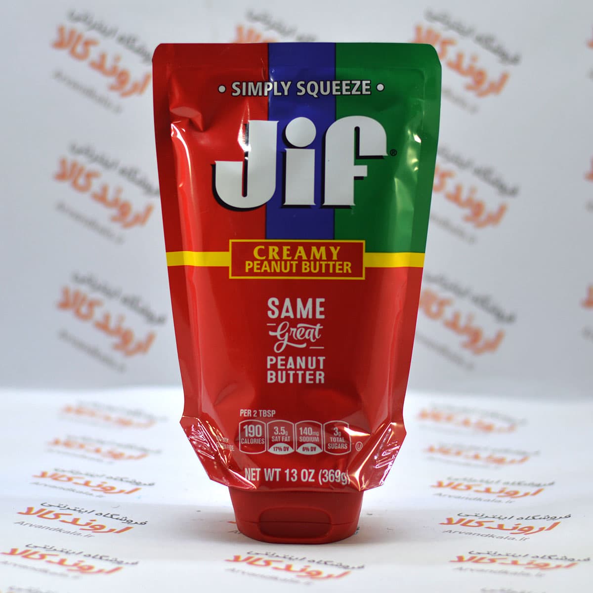 کره بادام زمینی جیف Jif مدل Same Creamy