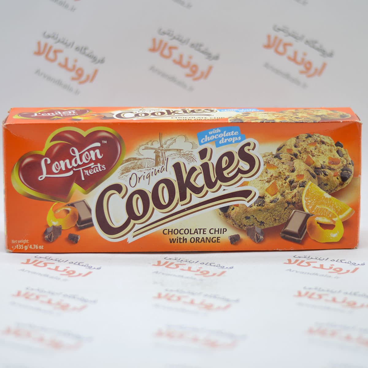 کوکی لندن ترتس London Treats مدل Orange