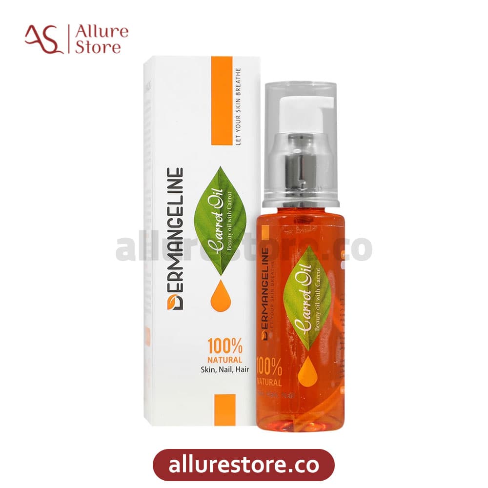 روغن هویج نرم کننده پوست و مو درم انجلین 60ml | آلور استور — تصویر ۵