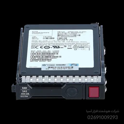 هارد سرور اچ پی ای مدل HPE 400GB SAS 12G Mixed Use SFF — تصویر ۱۰