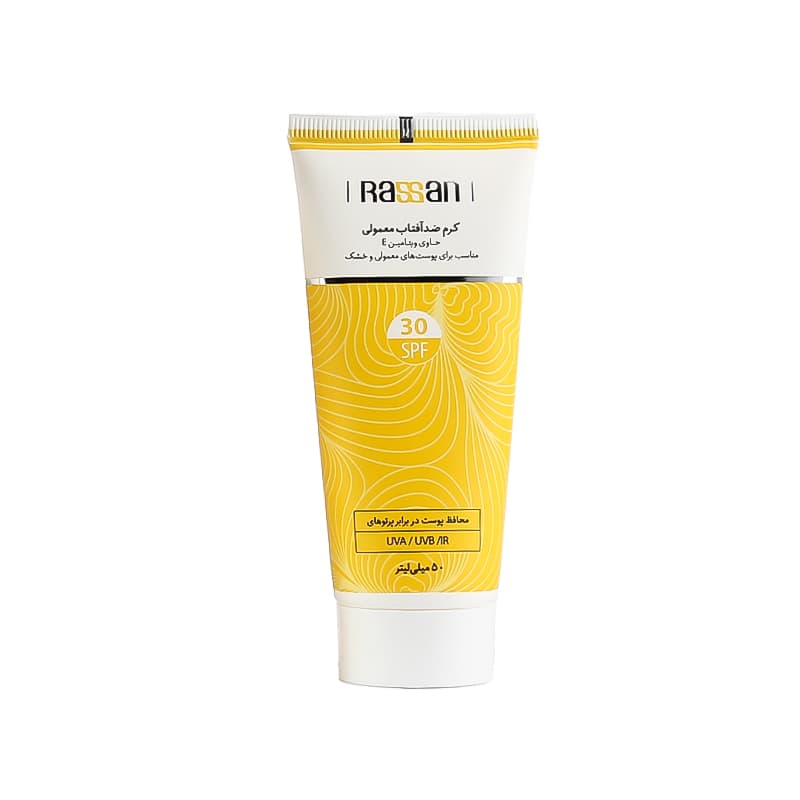 کرم ضد آفتاب پوست خشک و معمولی راسن 50ml