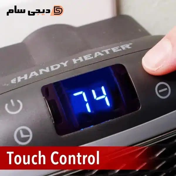فن هیتر مدل HANDY HEATER ریموت دار — تصویر ۹