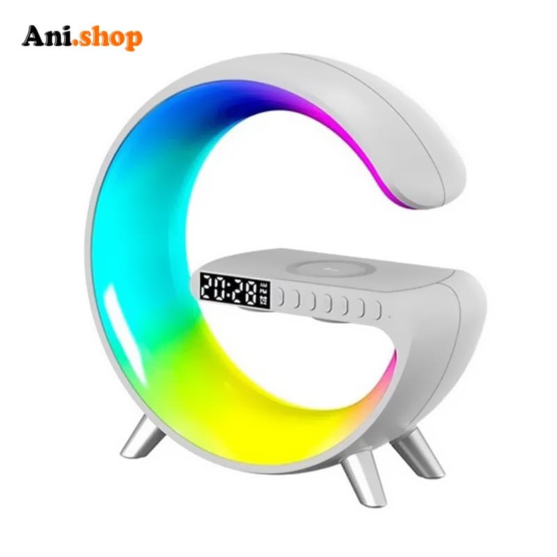 اسپیکر بلوتوثی دارای شارژر وایرلس و led مدل g500 –