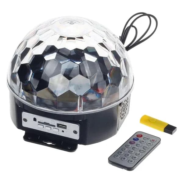 اسپیکر و رقص نور MAGIC BALL LiGHT مدل LED — تصویر ۵