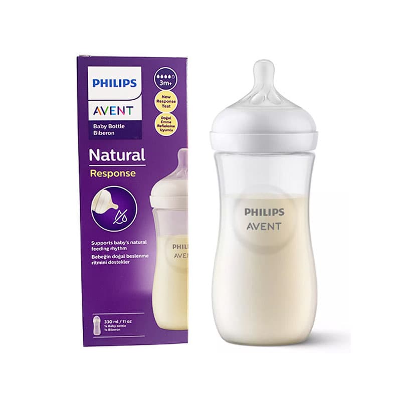 شیشه شیر نوزادی اونت مدل Natural Response حجم ۳۳۰ میلی لیتر