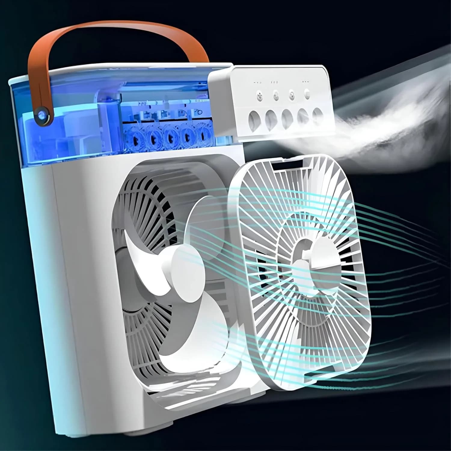 پنکه مه پاش رومیزی مدل AIR COOLING FAN — تصویر ۴