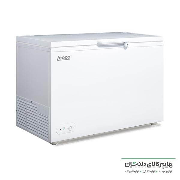 فریزر صندوقی صنعتی لئوکو عرض 120 سفید مدل r600