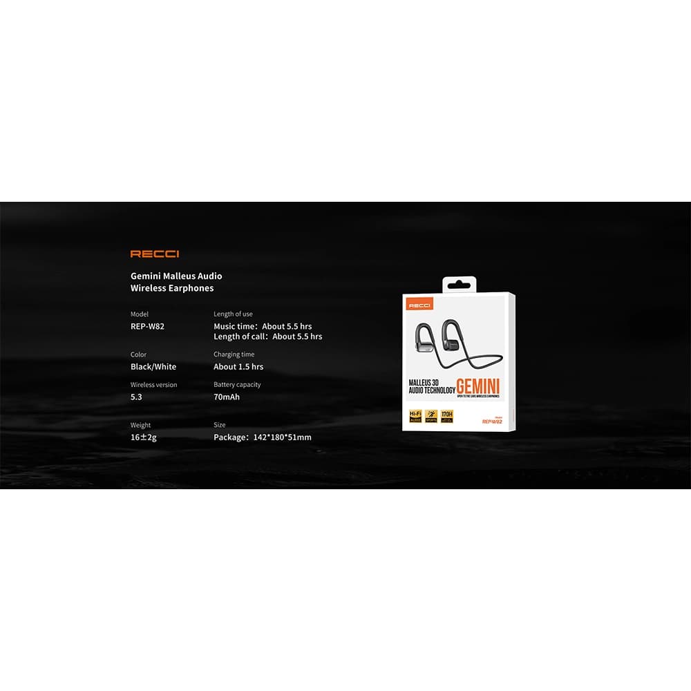 هدفون بی سیم القایی رسی مدل REP-W82 — تصویر ۹