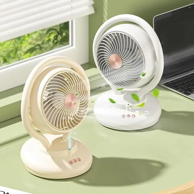 پنکه رومیزی با یون منفی CIRCULATING FAN مدل F12 — تصویر ۷