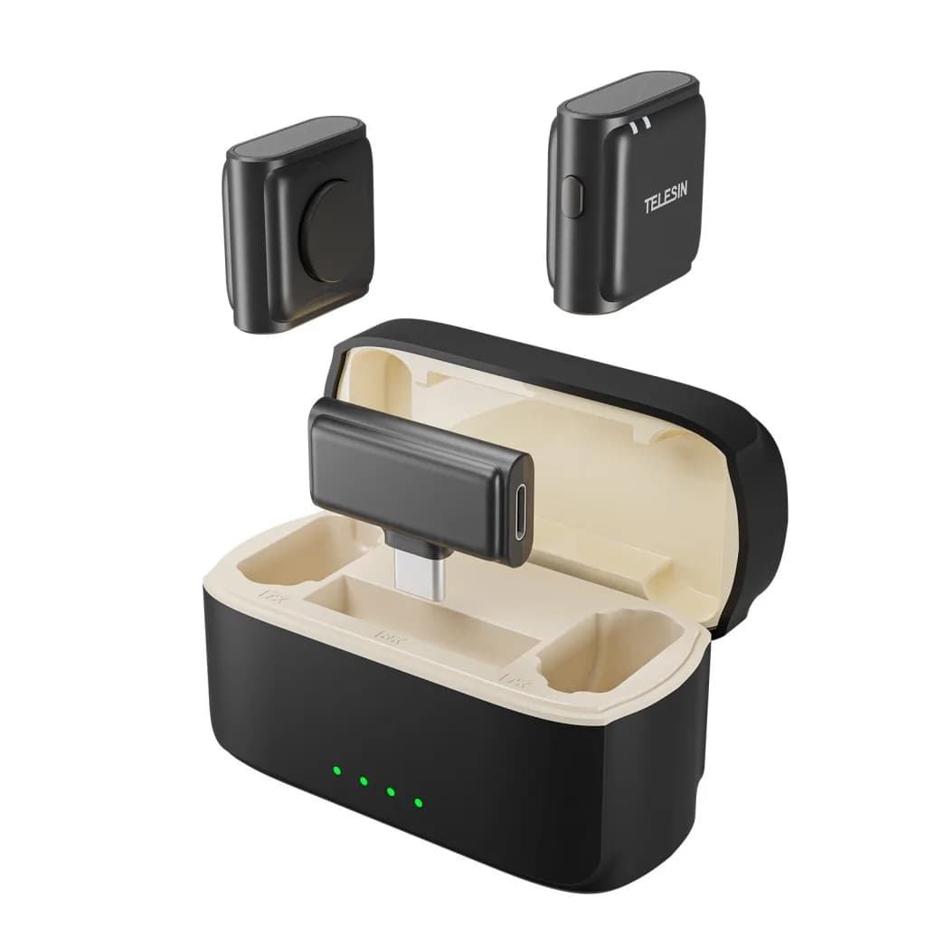 ست میکروفن بی سیم تلسین مدل P5-MCP-01 با درگاه اتصال Type-C
