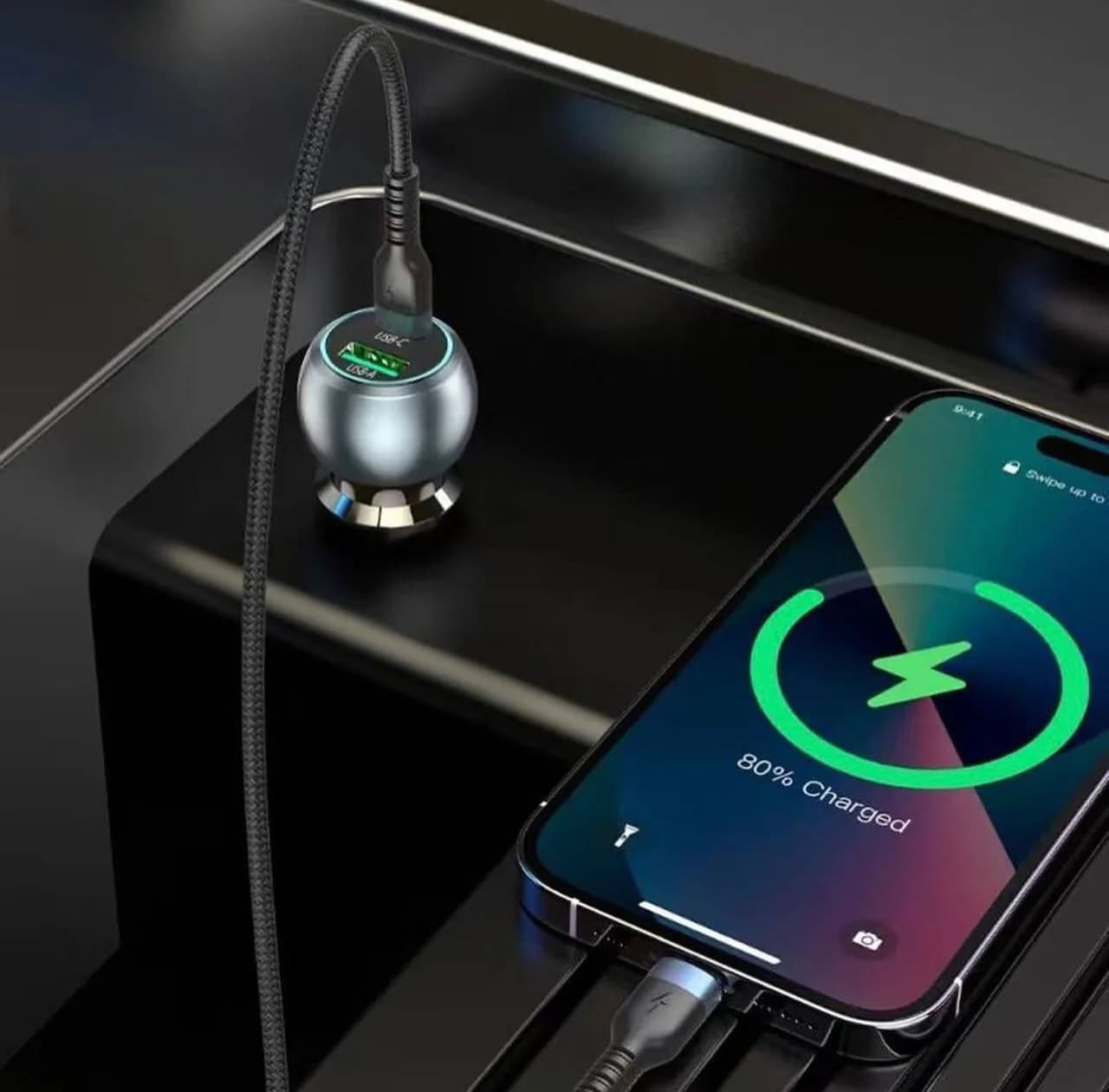 شارژر فندکی 38 وات رکسین مدل REX-CC1 — تصویر ۸